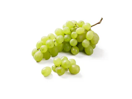 Biologische witte pitloze druiven