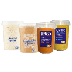 Alle Jumbo's verse soepen