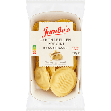 Jumbo's Girasoli Cantharellen en Porcini Kaas 250 g