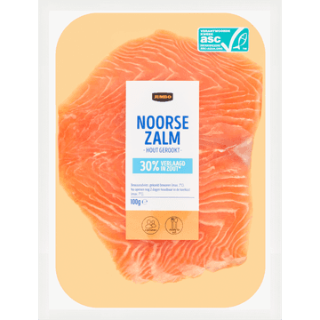 Jumbo Noorse Zalm Houtgerookt 100 g