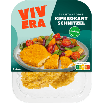 Vivera Plantaardige Kipkrokant Schnitzel 2 Stuks 200 g