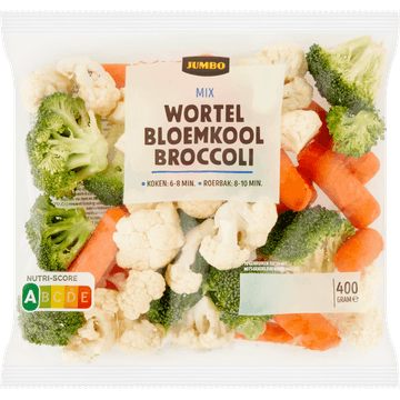 Jumbo Mix Wortel Bloemkool Broccoli 400 g
