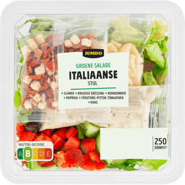 Jumbo Groene Salade Italiaanse Stijl 250 g