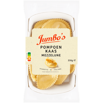 Jumbo's Verse Pasta Mezzelune Pompoen Kaas 250 g